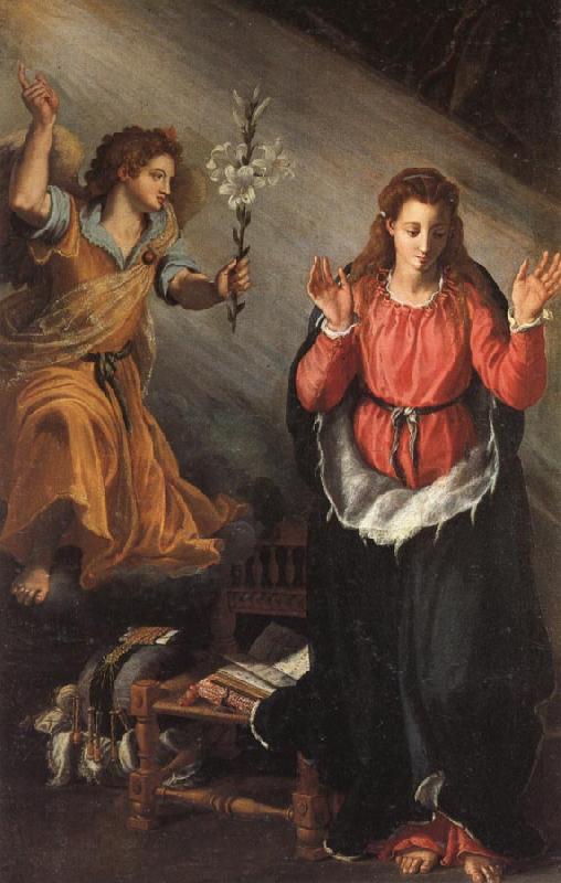 ALLORI Alessandro The Annunciation